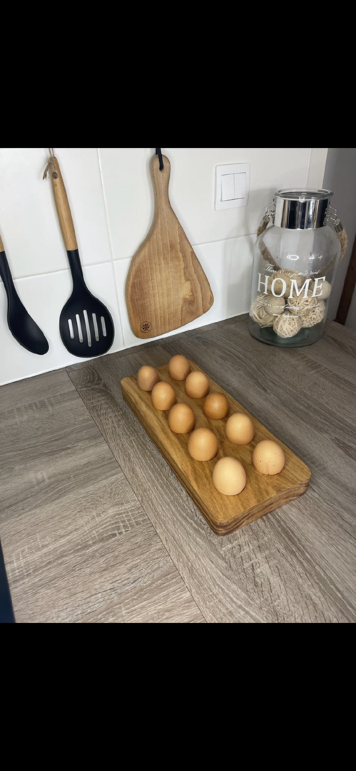 Support rangement 10 œufs.